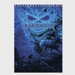 Скетчбук Iron Maiden пираты в бездне морской