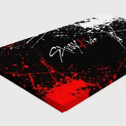 Холст прямоугольный Stray kids на спине брызги красок - фото 3