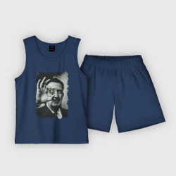 Детская пижама с шортами хлопок Salvador Dali - crazy face