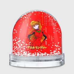 Игрушка Снежный шар Аска Лэнгли Сорью Evangelion