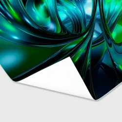 Бумага для упаковки 3D Изумрудное настроение - фото 2