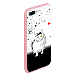 Чехол для iPhone 7Plus/8 Plus матовый Cat love - фото 2