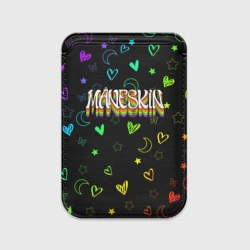 Картхолдер Magsafe магнитный Maneskin узор цветной