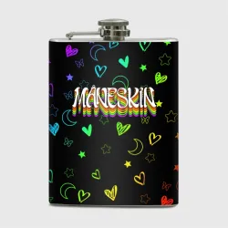 Фляга Maneskin узор цветной