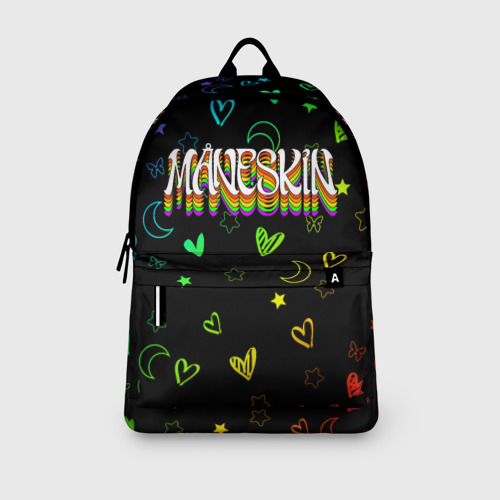 Рюкзак 3D Maneskin узор цветной - фото 4