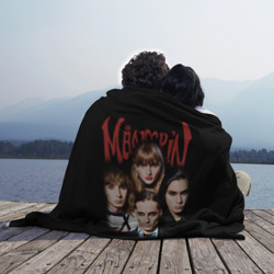 Плед 3D Maneskin обложка Манескин рок группа - фото 2