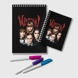 Блокнот Maneskin обложка Манескин рок группа