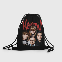 Рюкзак-мешок 3D Maneskin обложка Манескин рок группа