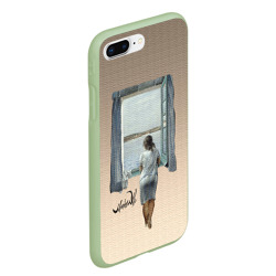Чехол для iPhone 7Plus/8 Plus матовый Сальвадор Дали "Девушка у окна" - фото 2