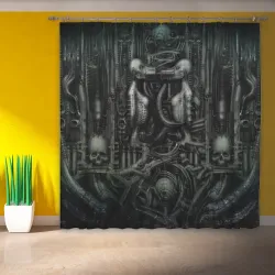 Фотошторы Giger's worlds Миры Ганса Гигера - фото 2