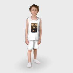Детская пижама с шортами хлопок Молчаливая Мона Лиза - фото 2