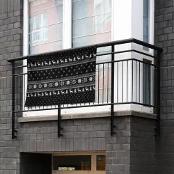 Флаг-баннер Чёрный новогодний свитер с оленями - фото 2