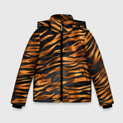Зимняя куртка для мальчиков 3D В шкуре тигра