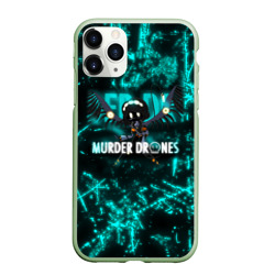 Чехол для iPhone 11 Pro матовый Murder Drones - Дроны убийцы - Serial Designation v