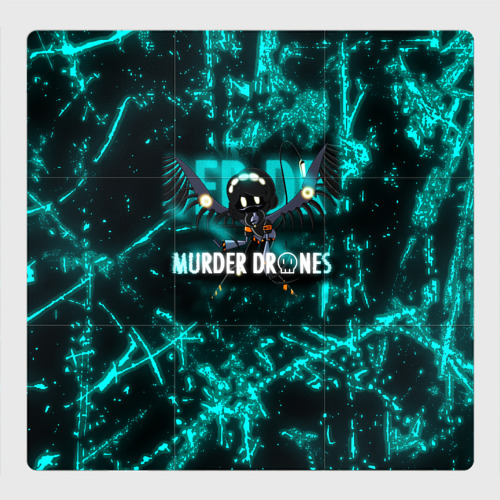 Магнитный плакат 3Х3 Murder Drones - Дроны убийцы - Serial Designation v