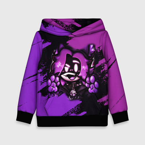 Детская толстовка 3D с принтом Murder Drones Uzi - Дроны убийцы, вид спереди #2