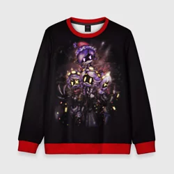 Детский свитшот 3D Murder Drones - Дроны убийцы персонажи