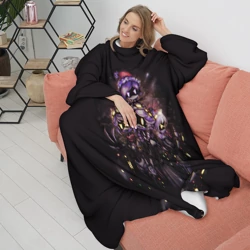 Плед с рукавами Murder Drones - Дроны убийцы персонажи - фото 2