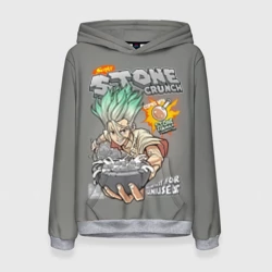 Женская толстовка 3D Senkuu stone crunch