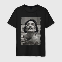Мужская футболка хлопок Сальвадор Дали и море