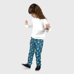 Детские брюки 3D Тигрята на темном фоне - фото 2