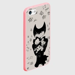 Чехол для iPhone 5/5S матовый Baby bendy bendy and the Ink machine - фото 2