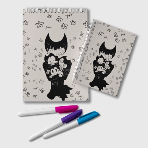 Блокнот Baby bendy bendy and the Ink machine