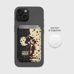 Картхолдер Magsafe магнитный Констебль Алиса и Бенди Bendy - фото 2