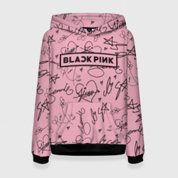 Blackpink автографы розовый Pink – Толстовка с принтом купить со скидкой в -32%