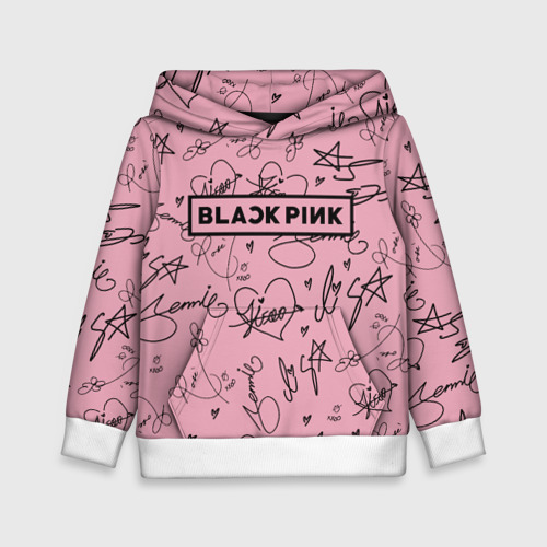 Blackpink hoodie pink hotsell
