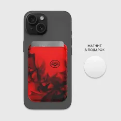 Картхолдер Magsafe магнитный Warframe the new war Яркий - фото 2