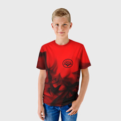 Детская футболка 3D Warframe the new war Яркий - фото 2