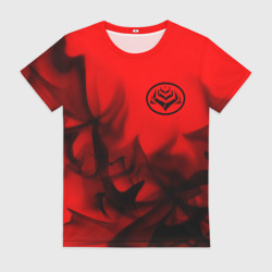 Женская футболка 3D Warframe the new war Яркий