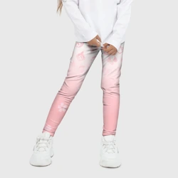 Детские леггинсы 3D Геншин Импакт Япония сакура цветок - фото 2