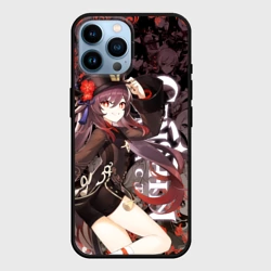 Чехол для iPhone 14 Pro Max Ху Тао Геншин Импакт героиня Genshin Impact HU Tao