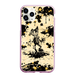 Чехол для iPhone 11 Pro Max матовый Клякса Бенди bendy and the Ink machine