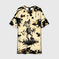 Детское платье 3D Клякса Бенди bendy and the Ink machine