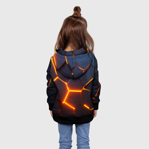 Детская толстовка 3D с принтом Огненный Крипер 3D плиты fire Creeper - картинка 5 Детская толстовка 3D Огненный Крипер 3D плиты fire Creeper - фото 5