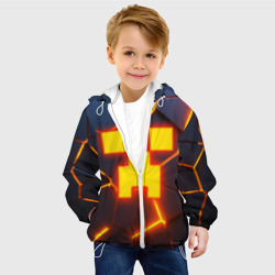Детская куртка 3D Огненный Крипер 3D плиты fire Creeper - фото 2