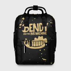 Сумка-рюкзак 3D Bendy and the Ink machine брызги красок