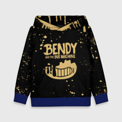 Детская толстовка 3D Bendy and the Ink machine брызги красок