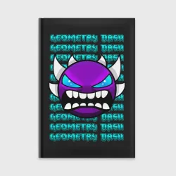 Ежедневник Geometry Dash фиолетовый демон геометрия