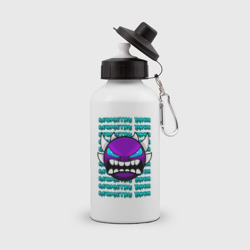 Бутылка спортивная Geometry Dash фиолетовый демон геометрия