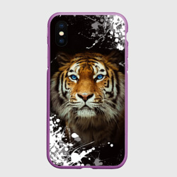 Чехол для iPhone XS Max матовый Год тигра/2022