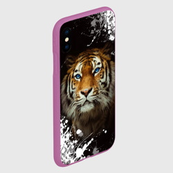 Чехол для iPhone XS Max матовый Год тигра/2022 - фото 2