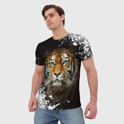 Мужская футболка 3D Год тигра/2022 - фото 2