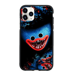 Чехол для iPhone 11 Pro Max матовый Хаги Ваги лицо монстра Poppy Playtime