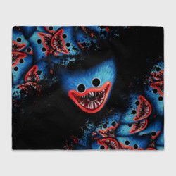 Плед 3D Хаги Ваги лицо монстра Poppy Playtime