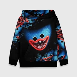 Детская толстовка 3D Хаги Ваги лицо монстра Poppy Playtime