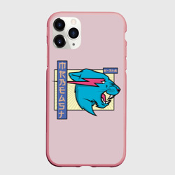 Чехол для iPhone 11 Pro Max матовый Mr Beast Japan Full Print